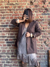 Charger l'image dans la galerie, Robe asymétrique choco