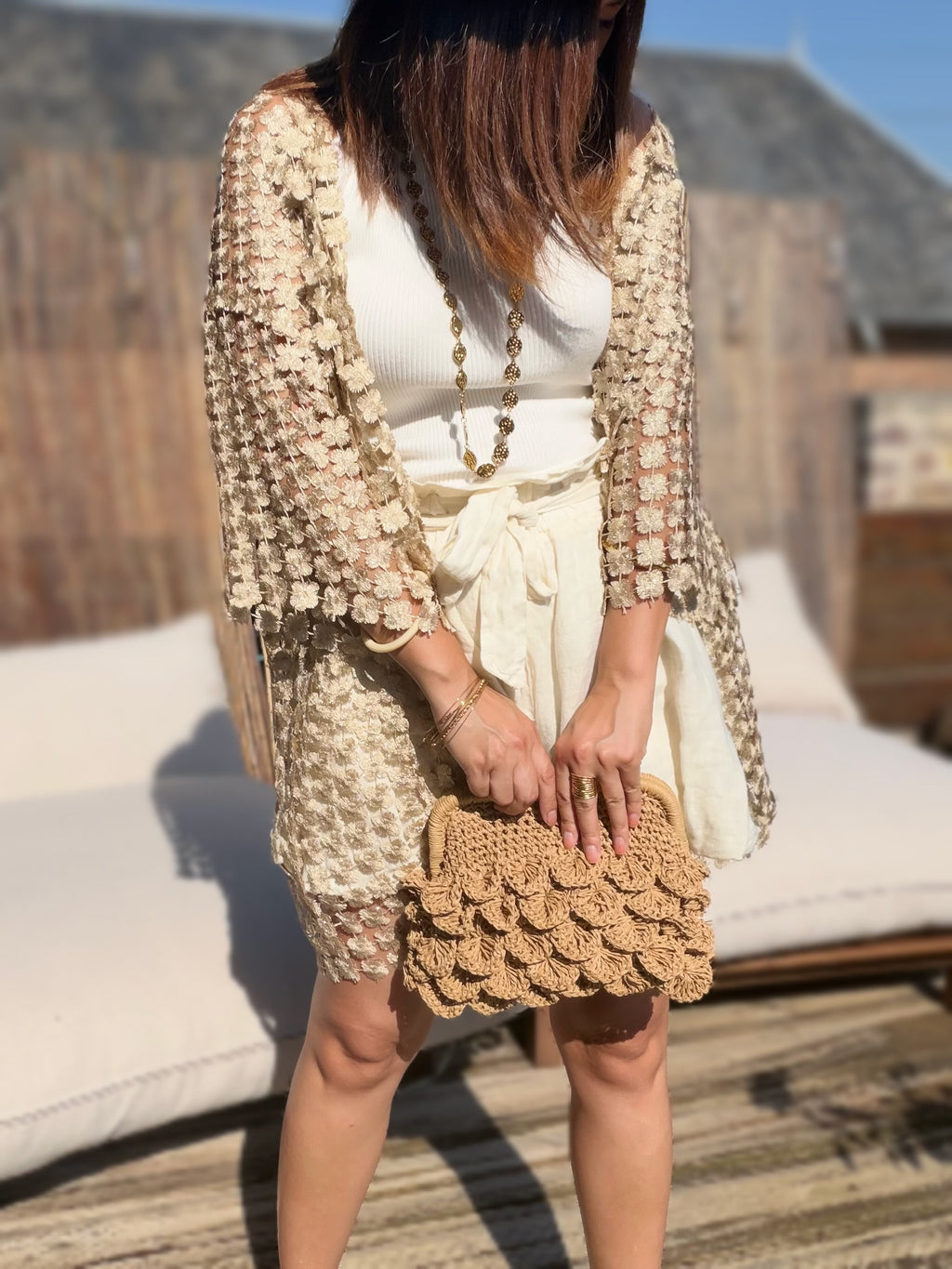 Pochette crochetée