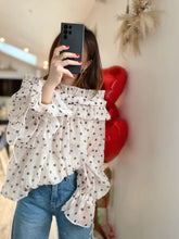 Charger l'image dans la galerie, Blouse ballon à pois

