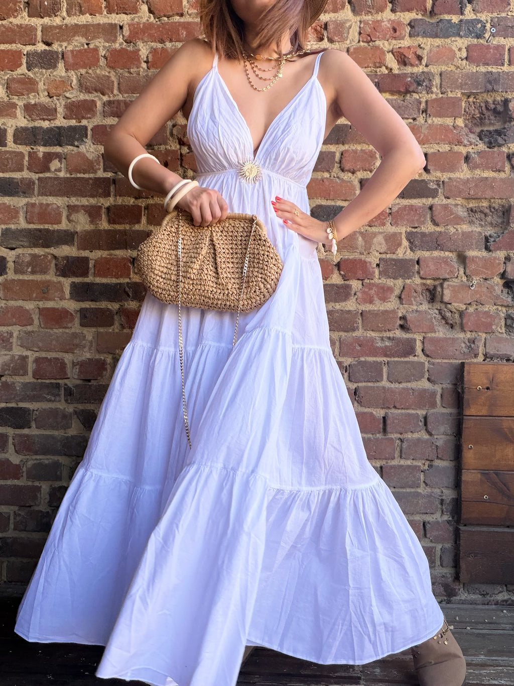 Robe soleil blanche