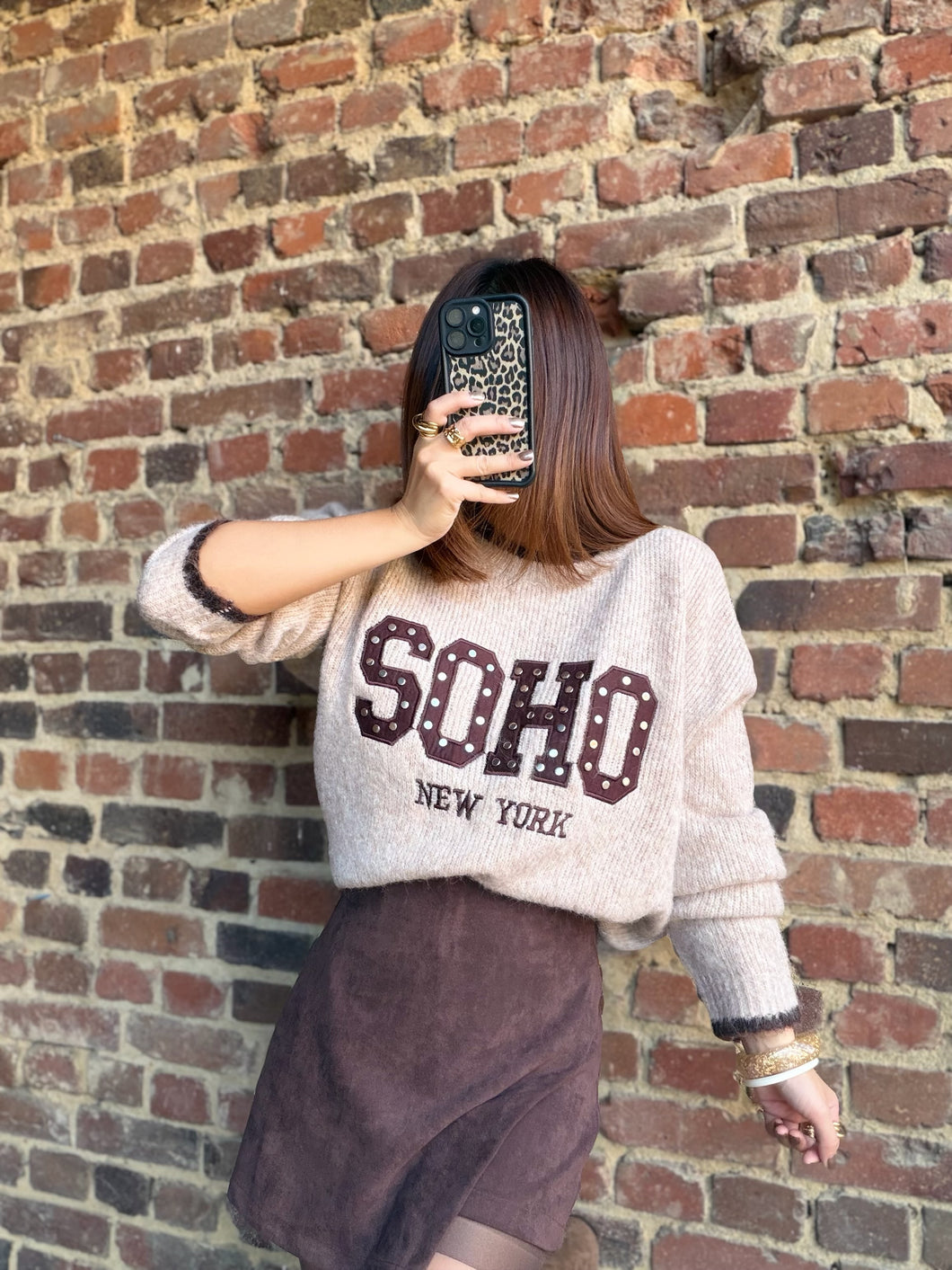 Pull SoHo à clous