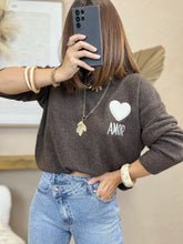 Charger l&#39;image dans la galerie, Pull amour choco
