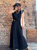 Ensemble crépon noir