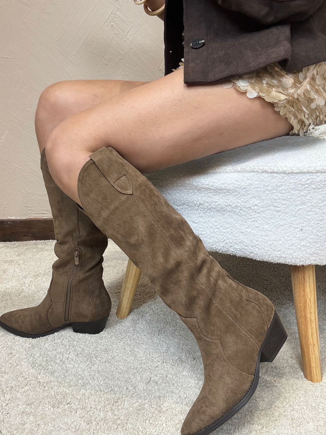 Santiags Taupe