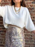 Pull manches trois quarts