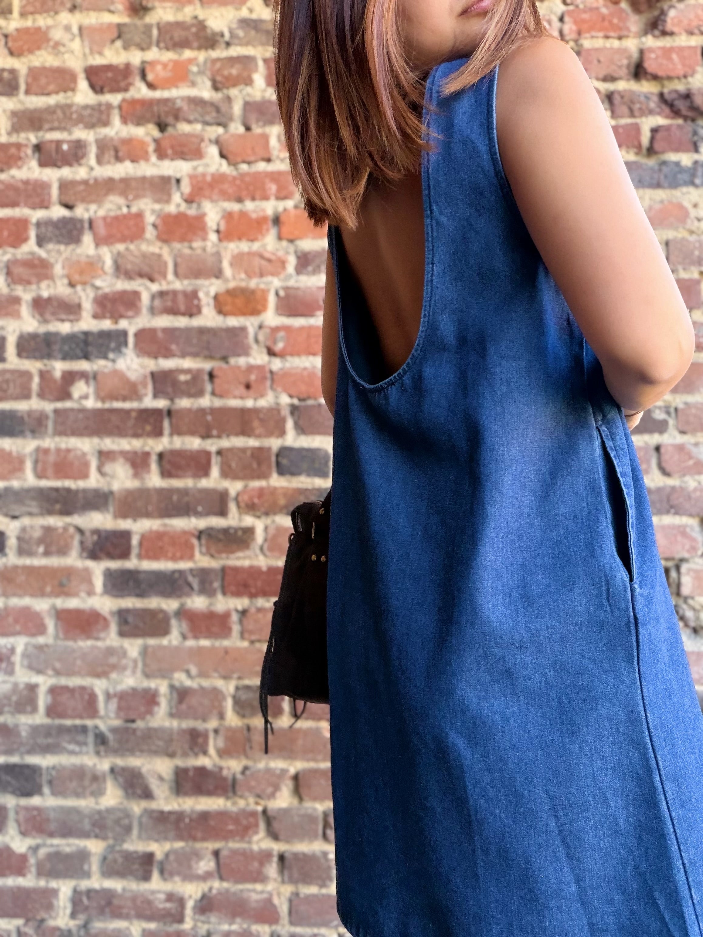 Robe en jean
