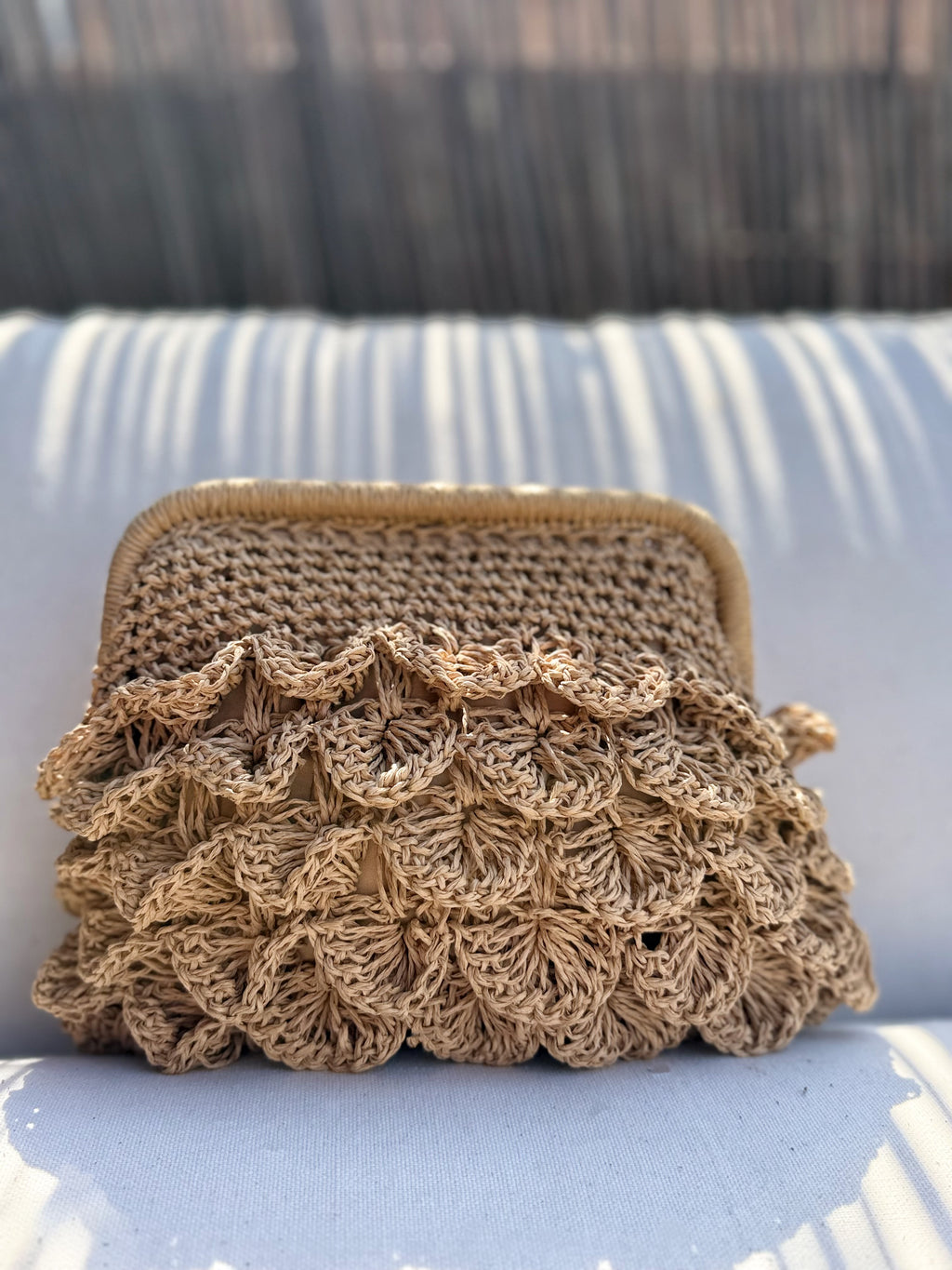 Pochette crochetée