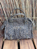 Sac de cours en version léopard  XL
