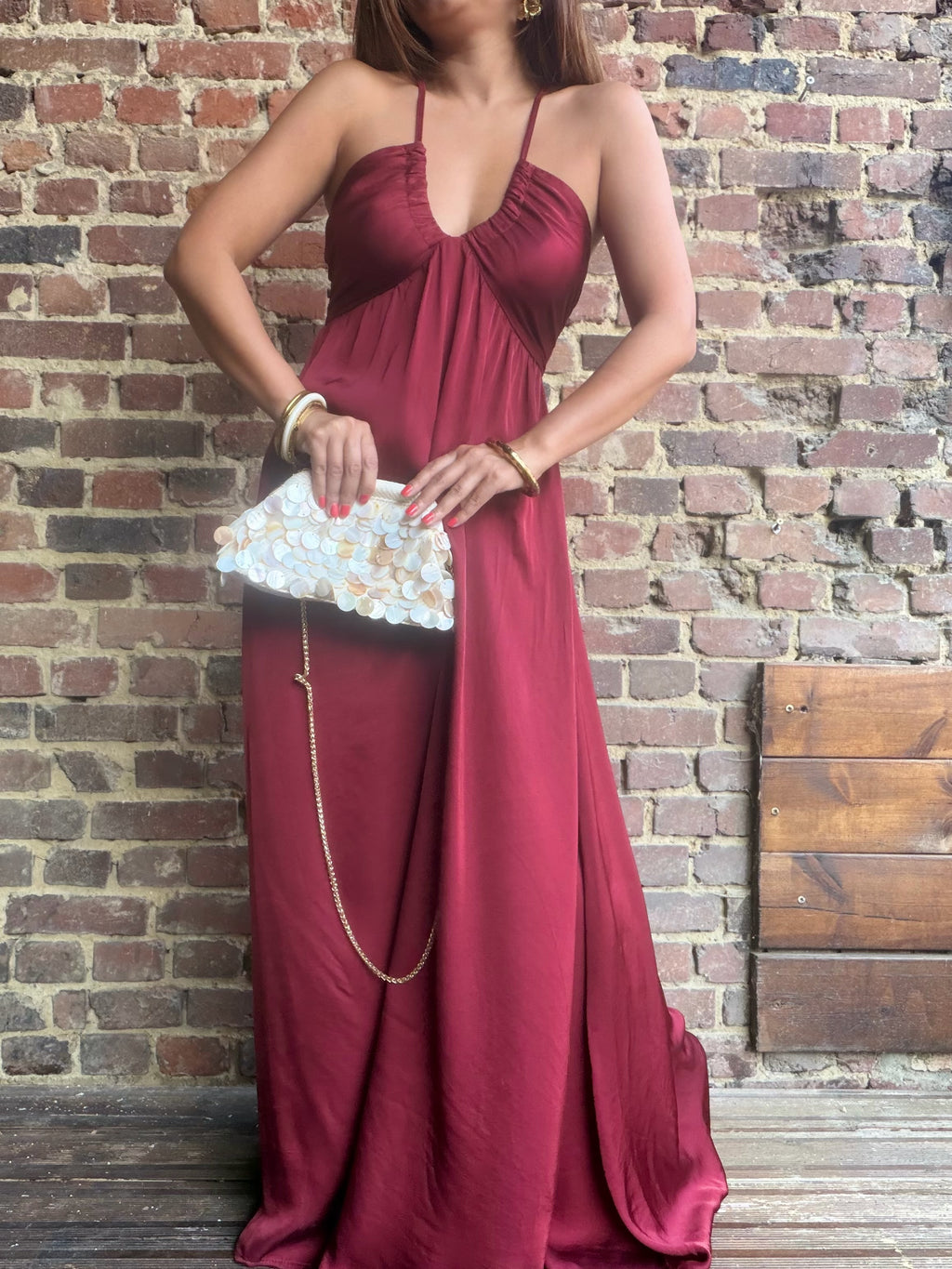 Robe bordeaux