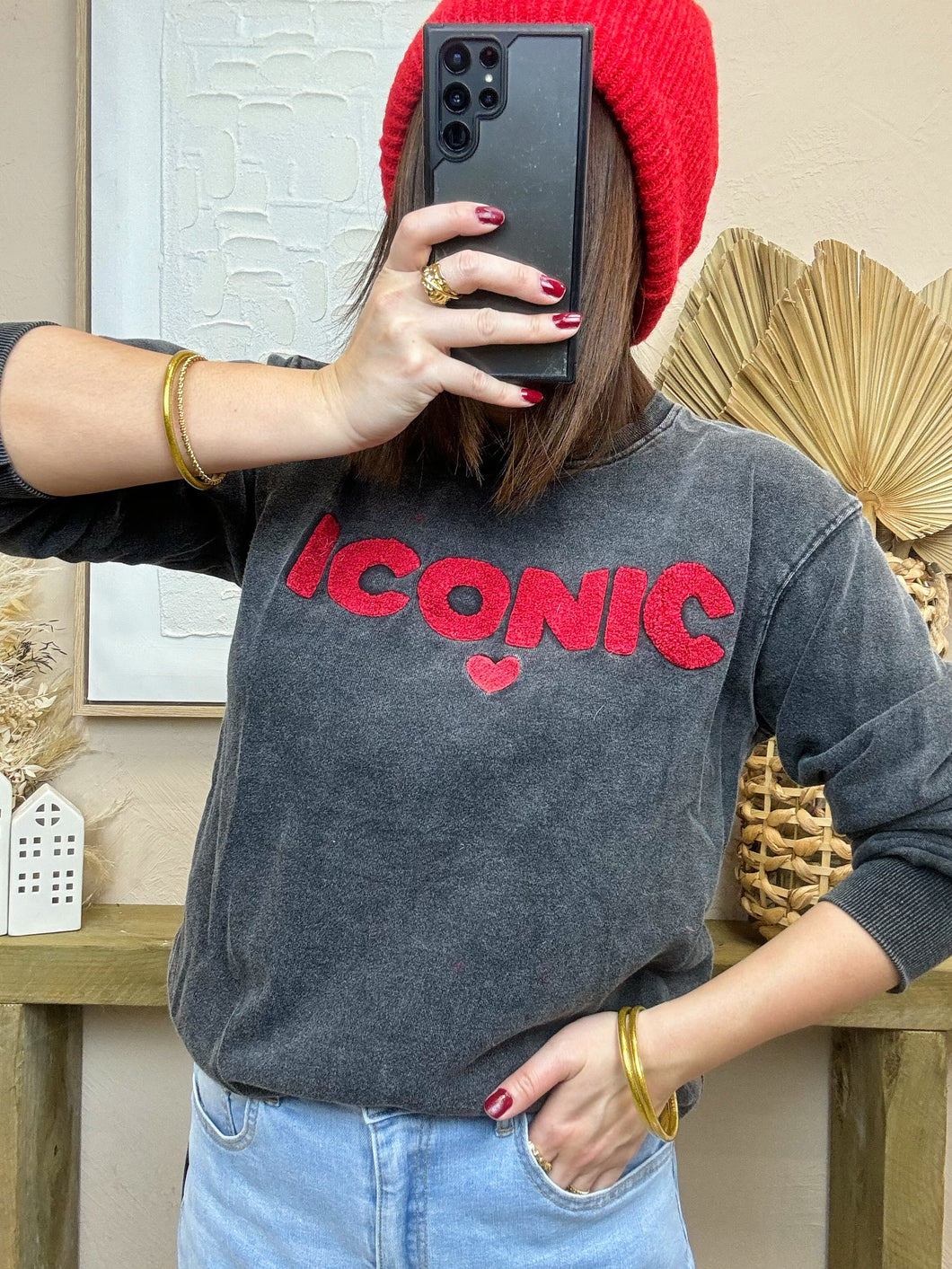 Sweat iconic rouge