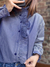 Charger l&#39;image dans la galerie, Chemise rayée bleue
