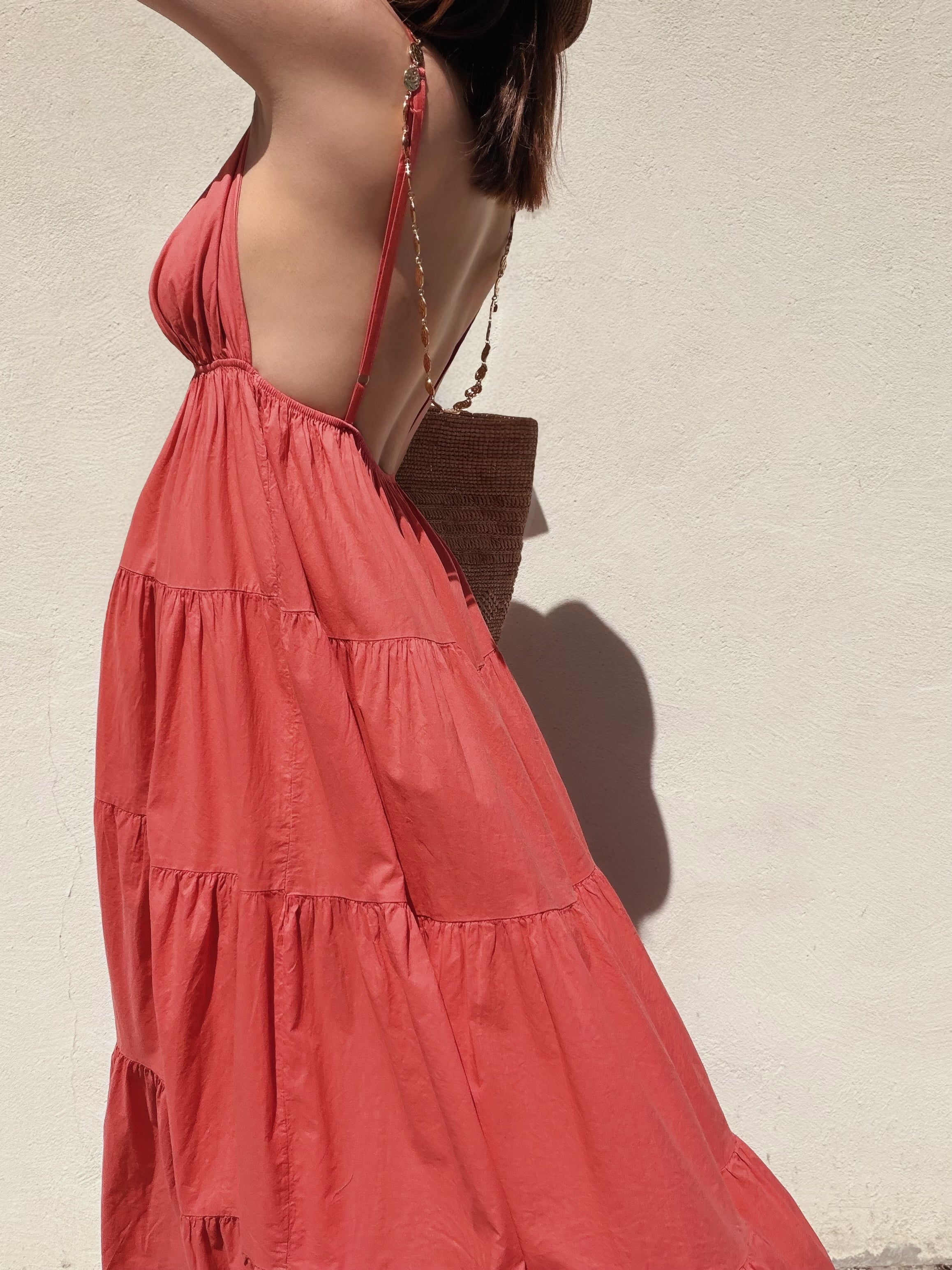 Robe soleil terracotta
