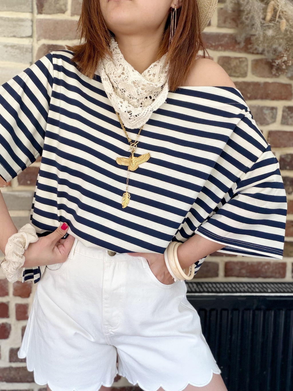 Short blanc