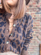 Charger l'image dans la galerie, Gilet léopard choco
