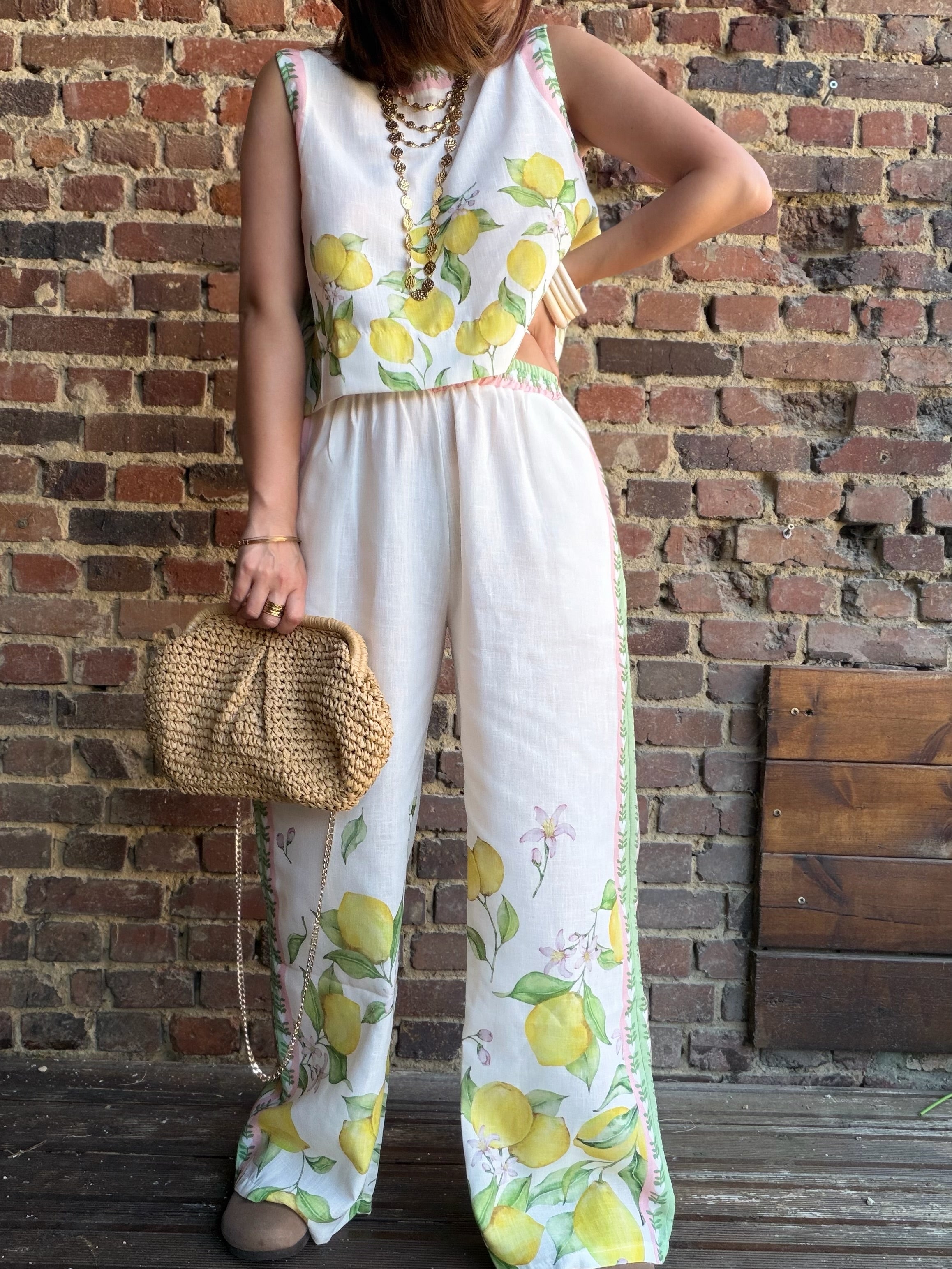 Pantalon citron