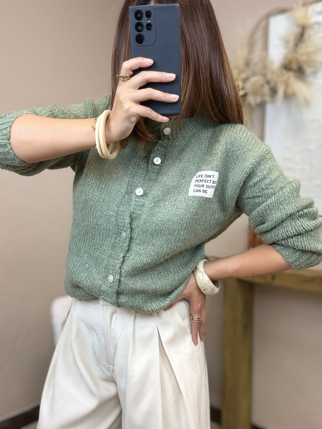 Gilet kaki