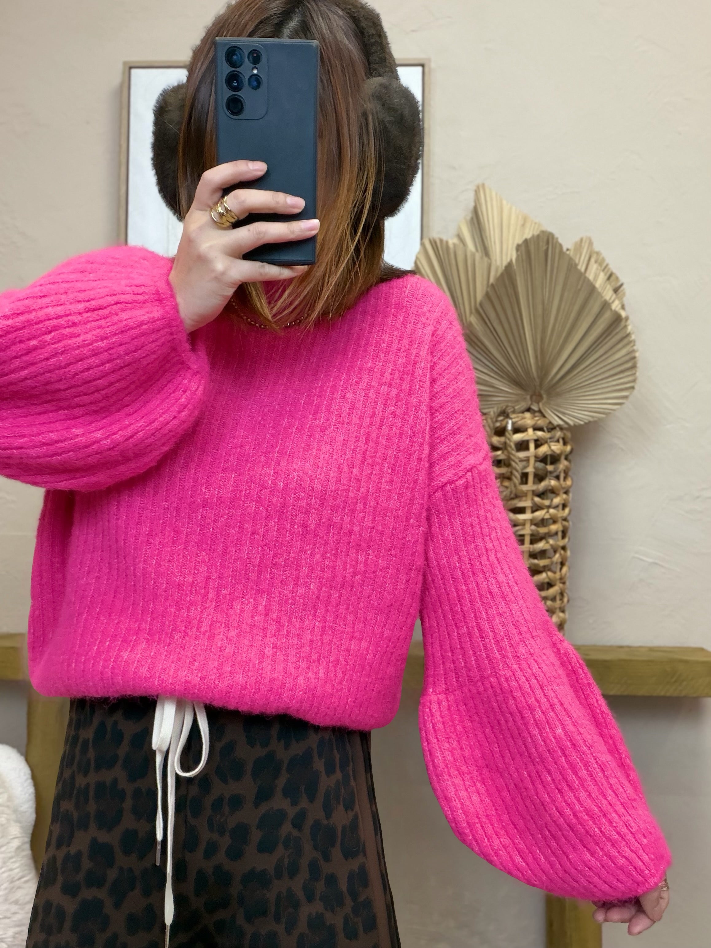 Pull fuschia