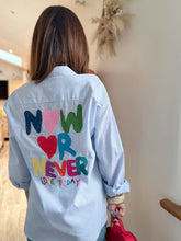 Charger l'image dans la galerie, Chemise rayures cœur rouge
