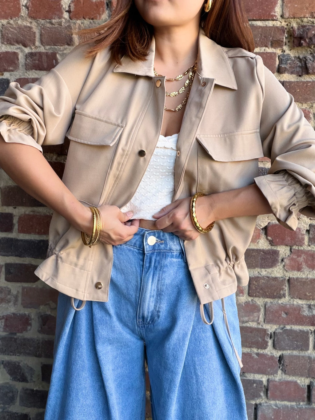 Veste beige