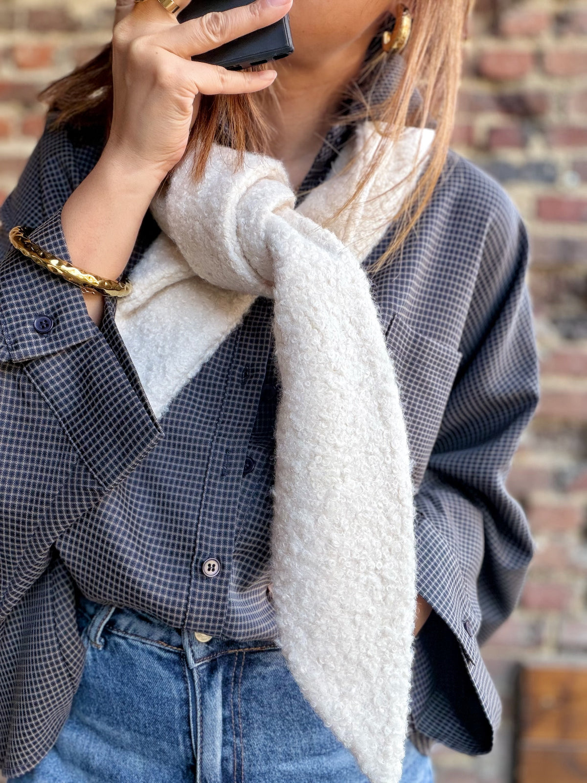 Veste effet mouton
