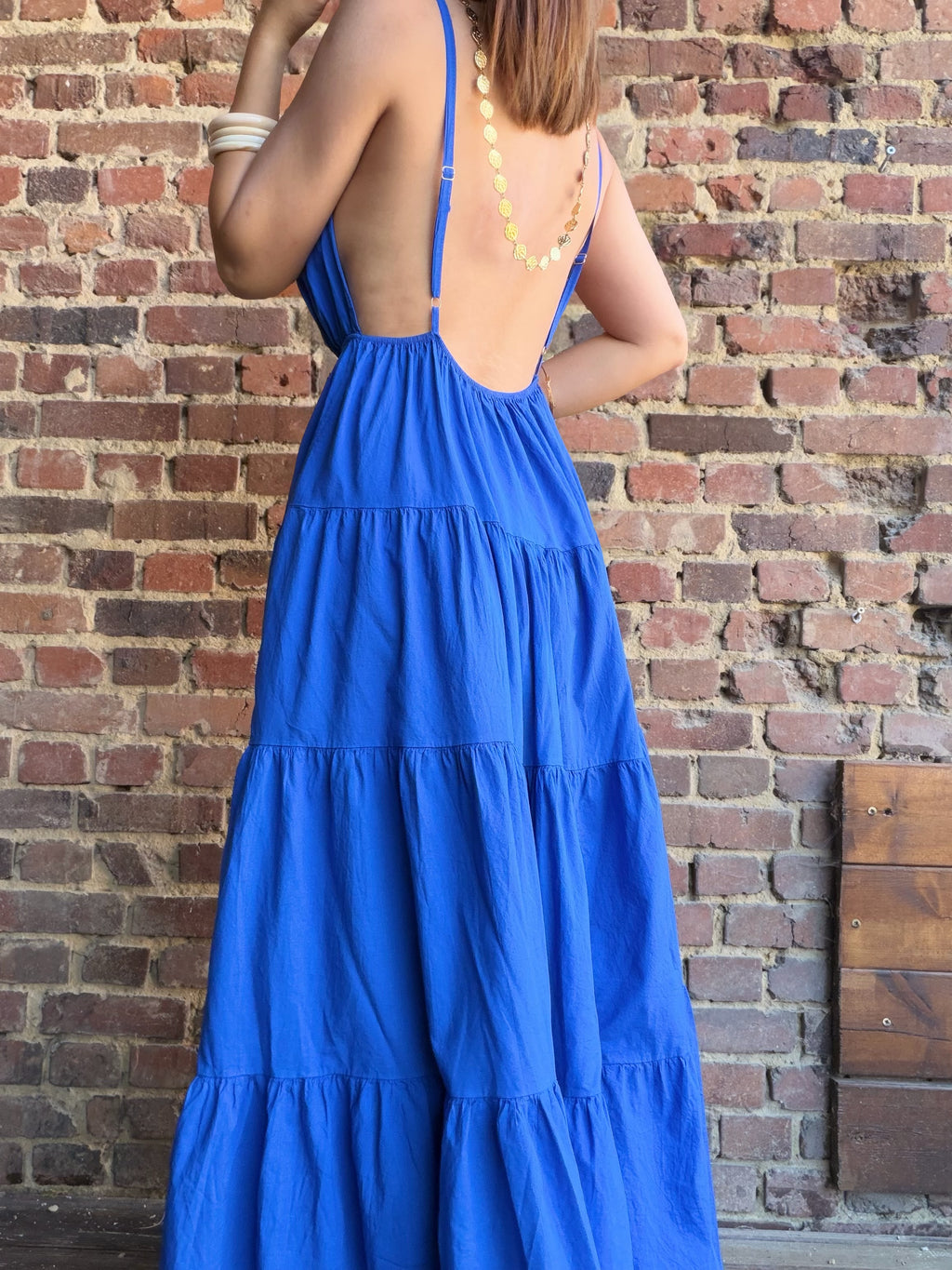 Robe soleil bleue