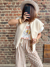 Charger l&#39;image dans la galerie, Pantalon rayures Choco

