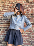 Gilet bandana gris