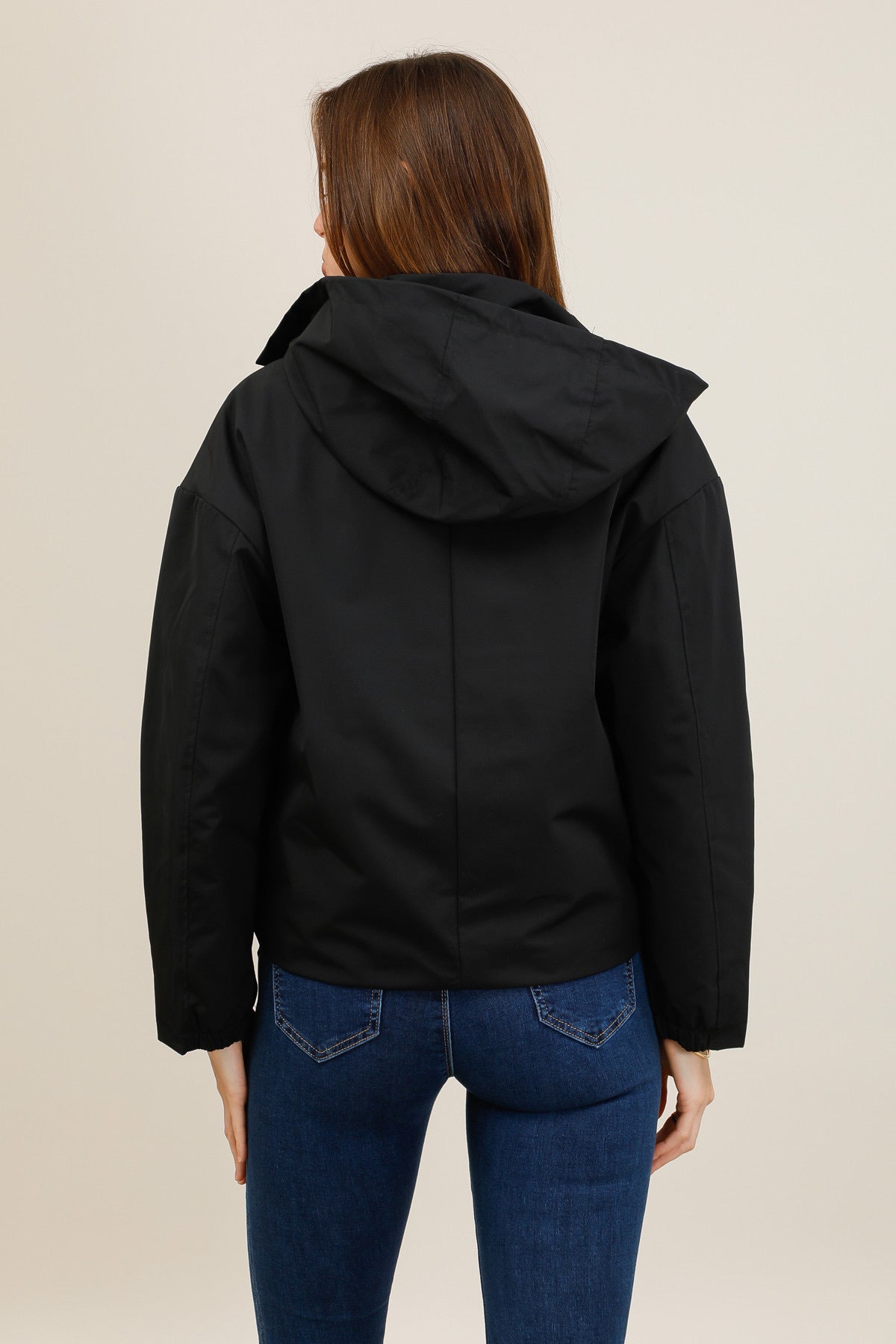 Blouson imperméable Noir