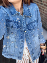 Charger l&#39;image dans la galerie, Veste en jean oversize

