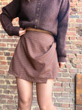 Jupe short carreaux