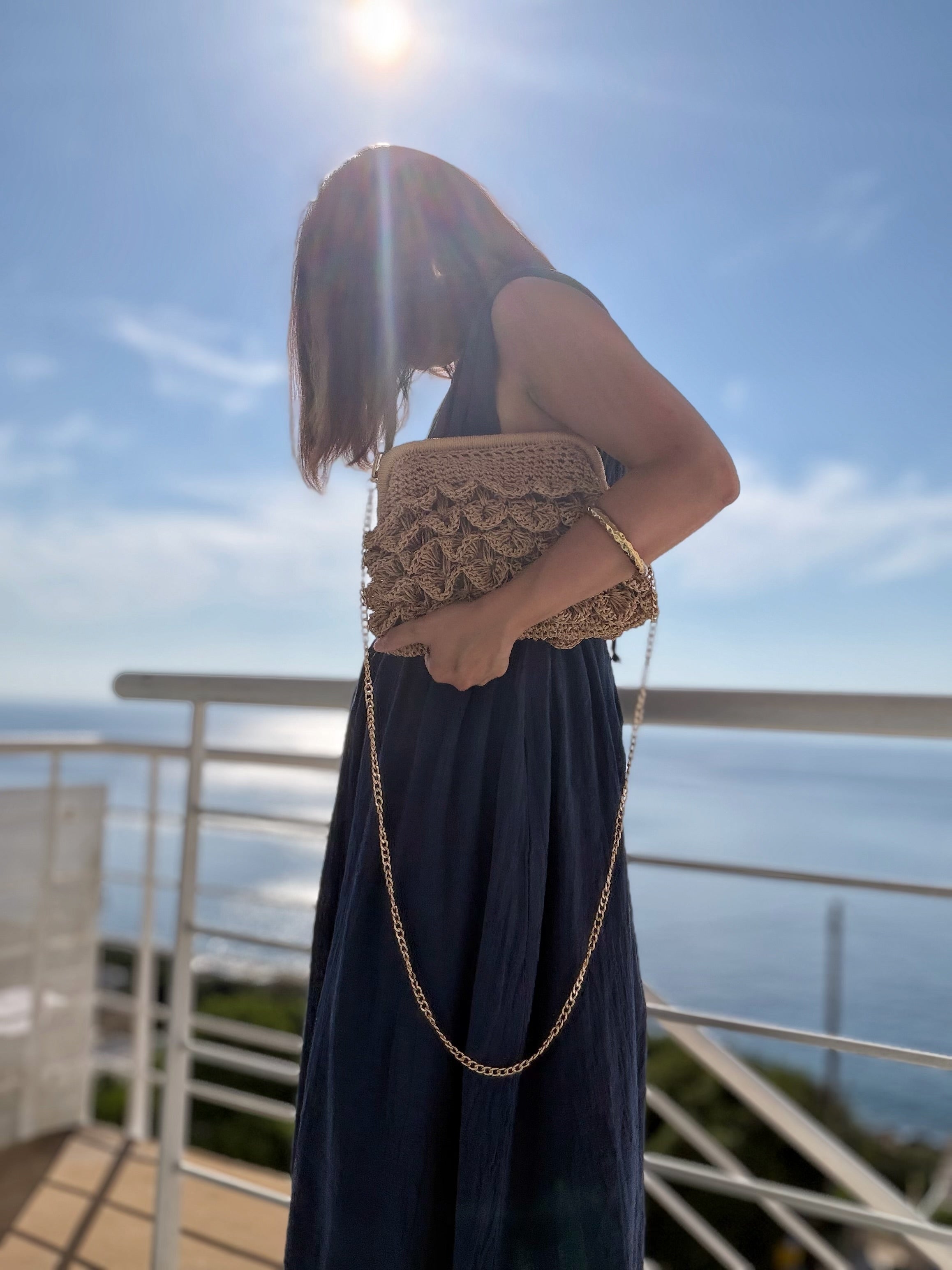 Robe bleu marine