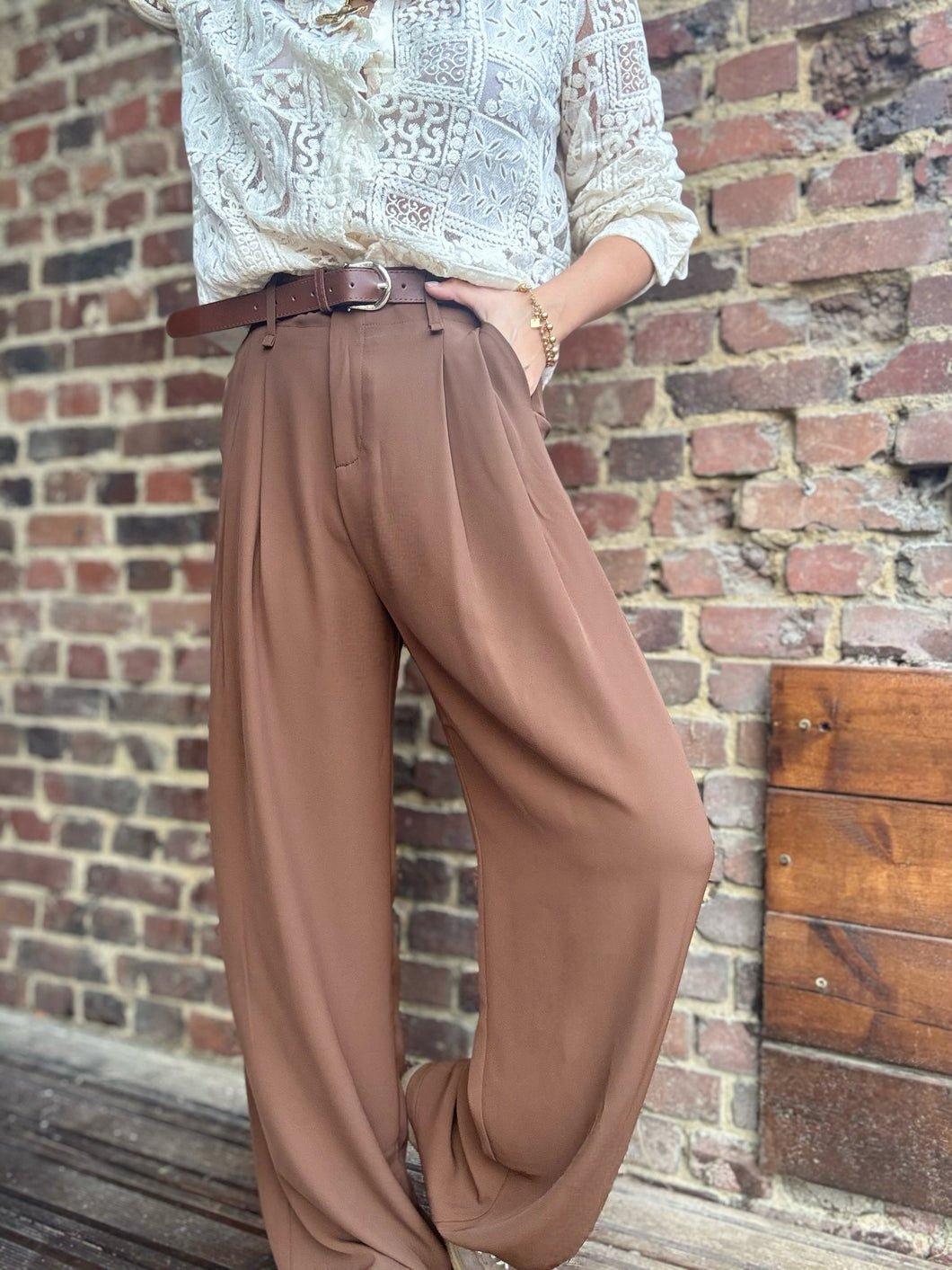 Pantalon Moka glacé