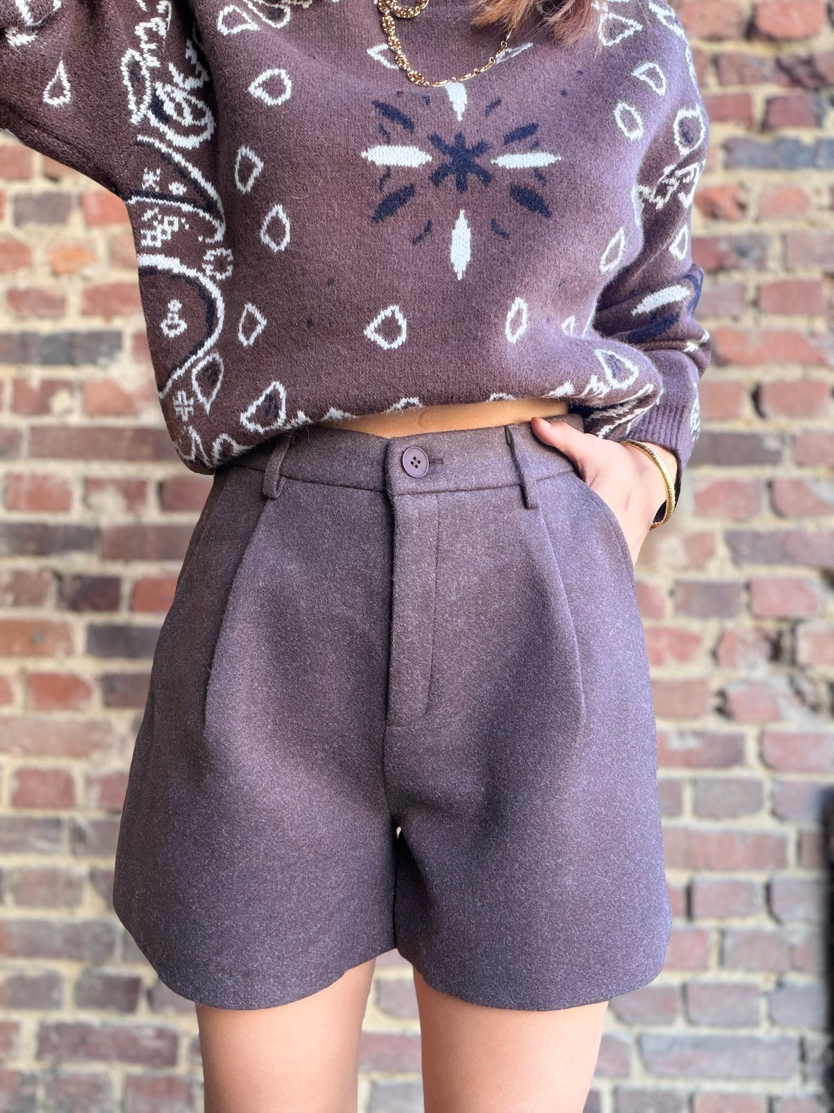 Short choco épais