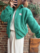 Charger l'image dans la galerie, Veste polaire vert
