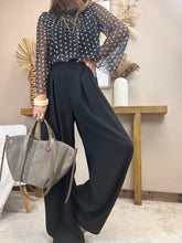 Charger l'image dans la galerie, Pantalon noir wild leg
