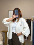 Gilet écru