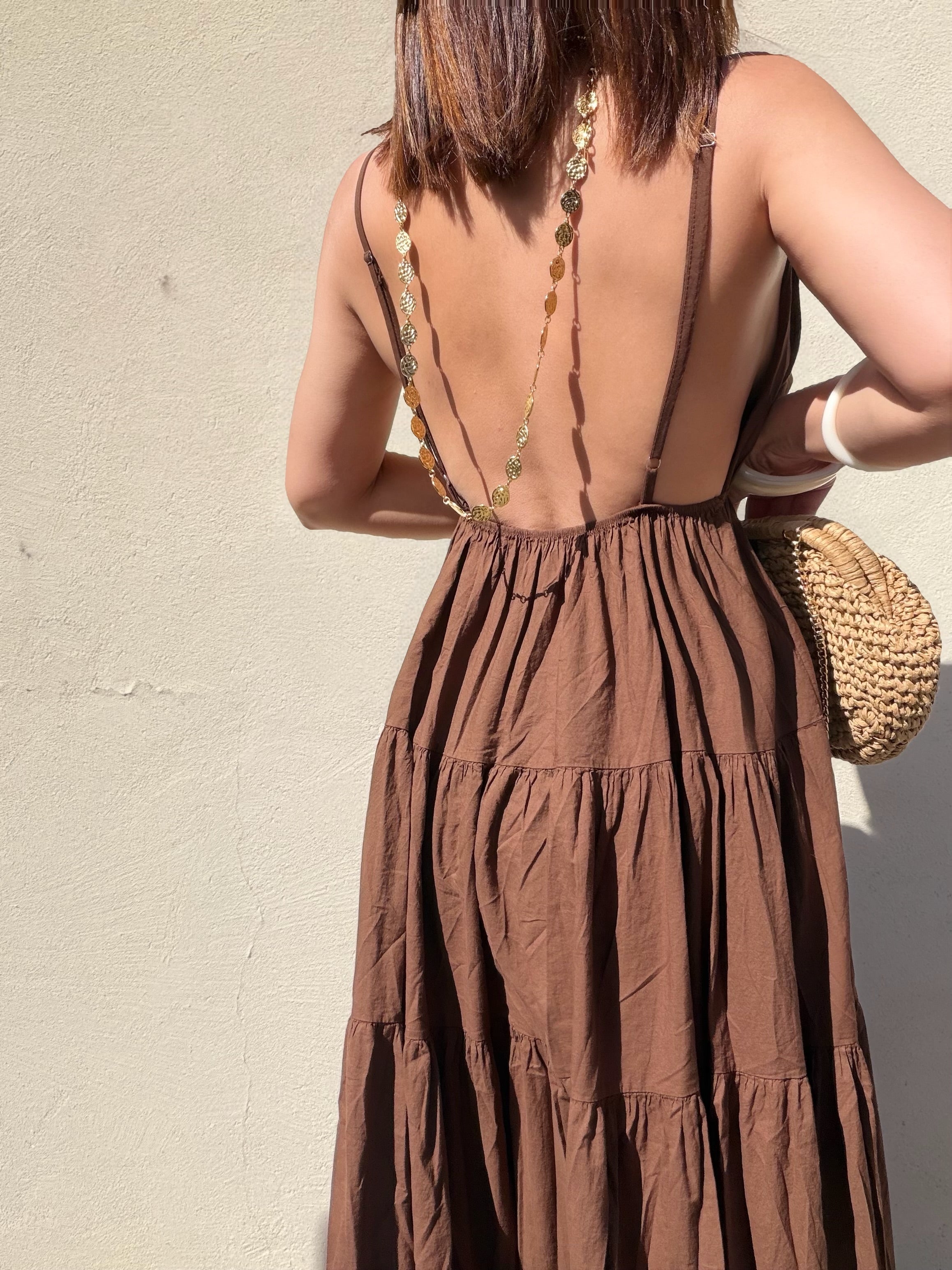 Robe soleil choco