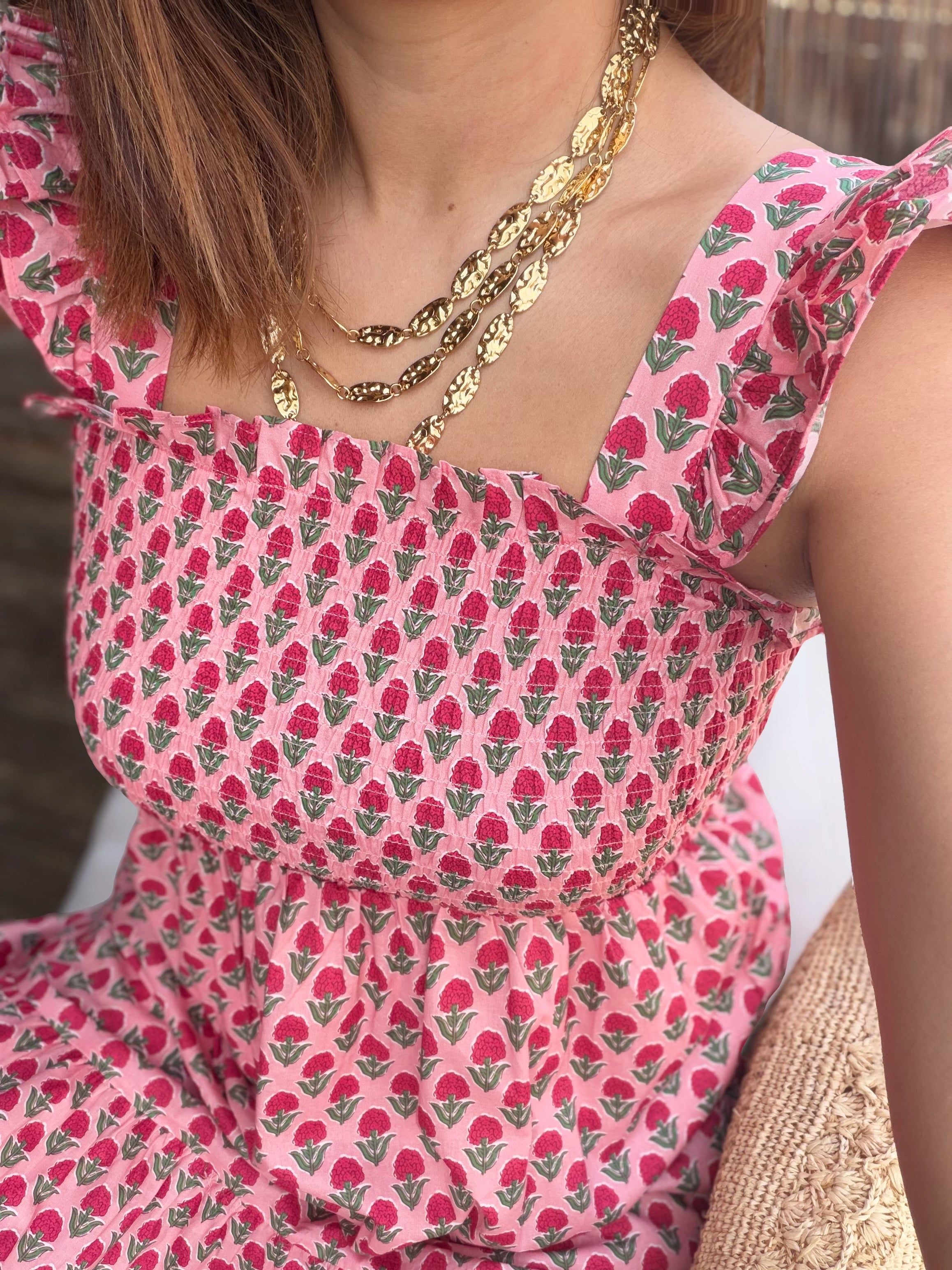 Robe fleurie