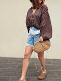 Blouse Choco manches longues