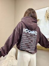 Charger l&#39;image dans la galerie, Sweat à capuche iconic choco
