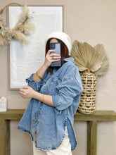 Charger l&#39;image dans la galerie, Veste Jean Oversize
