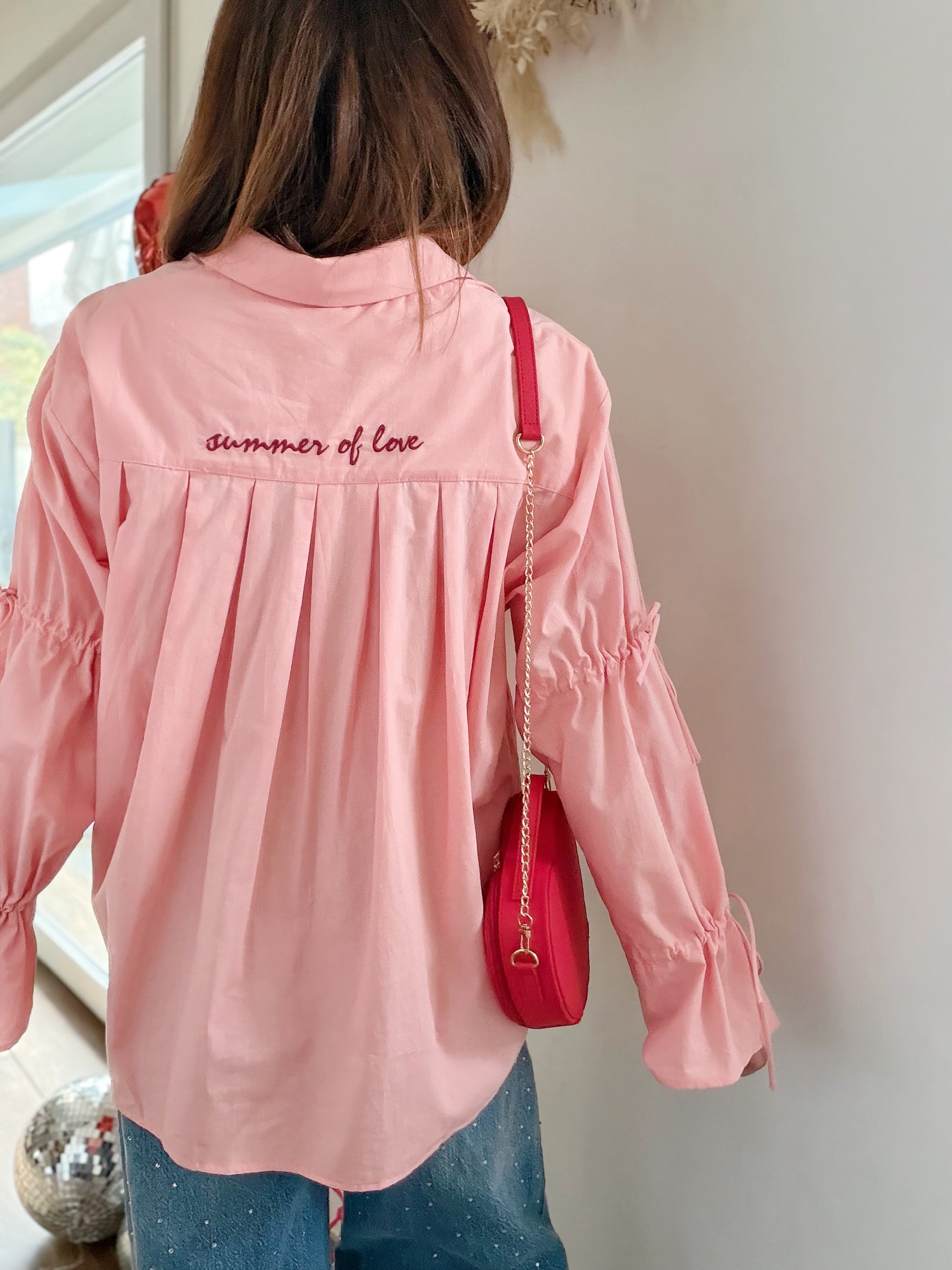 Chemisier rose saumon Summer of love