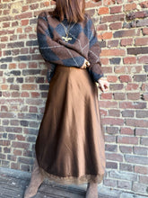 Charger l'image dans la galerie, Jupe longue marron
