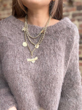 Charger l&#39;image dans la galerie, Pull taupe oversize
