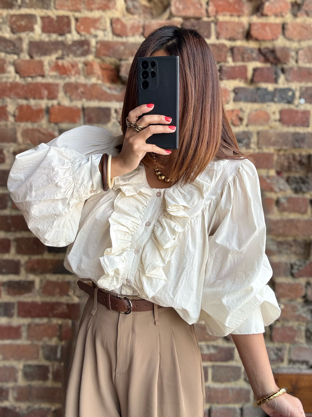 Blouse écrue