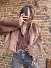 Charger l&#39;image dans la galerie, Gilet marron sans manches
