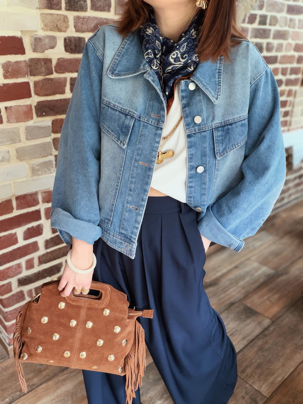 Veste en jean