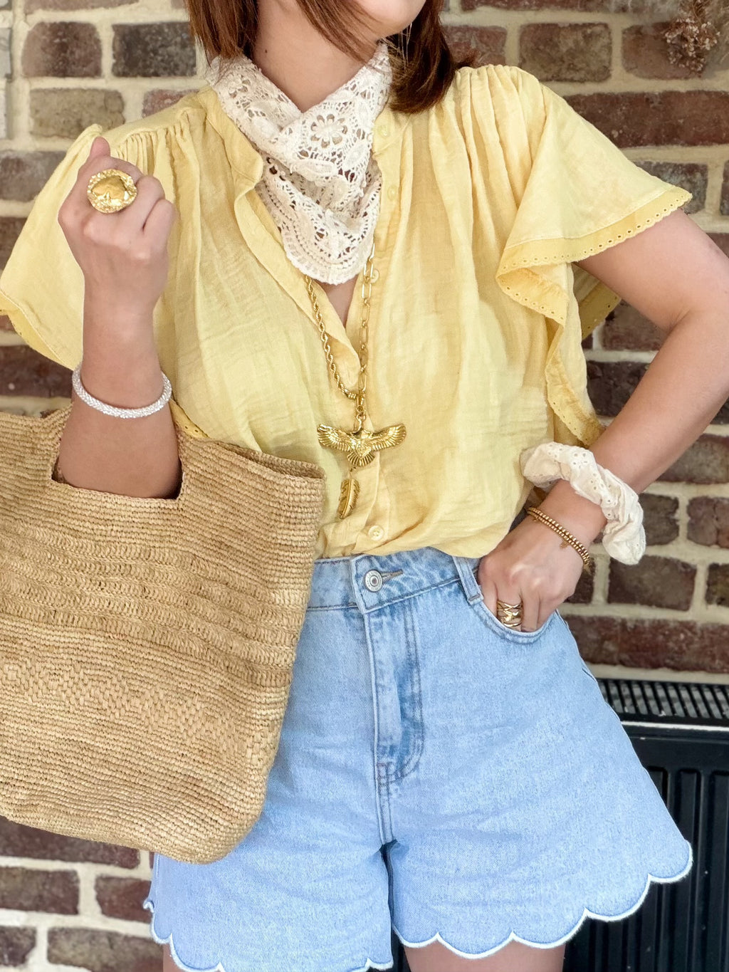 Foulard crochet