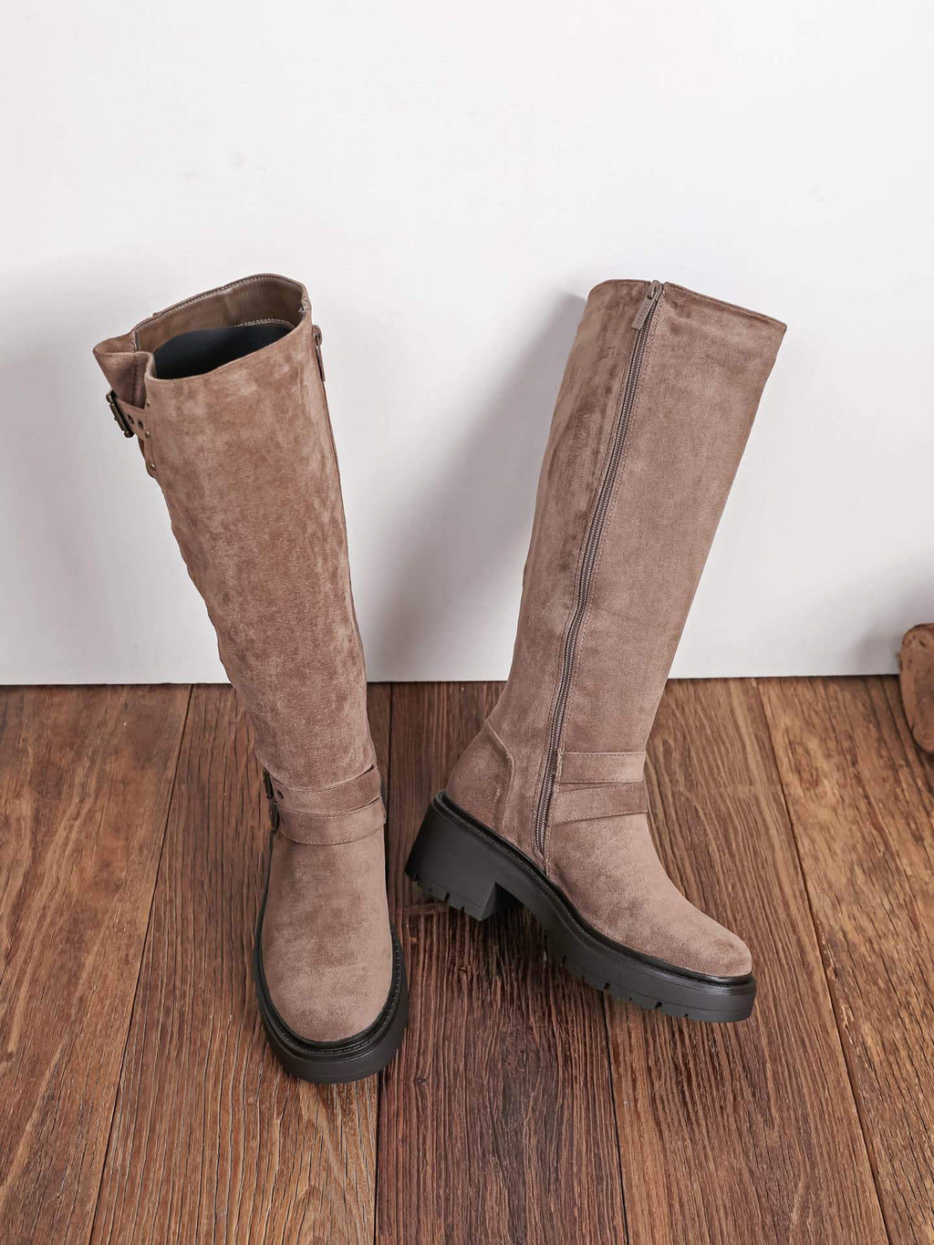 Botte taupe