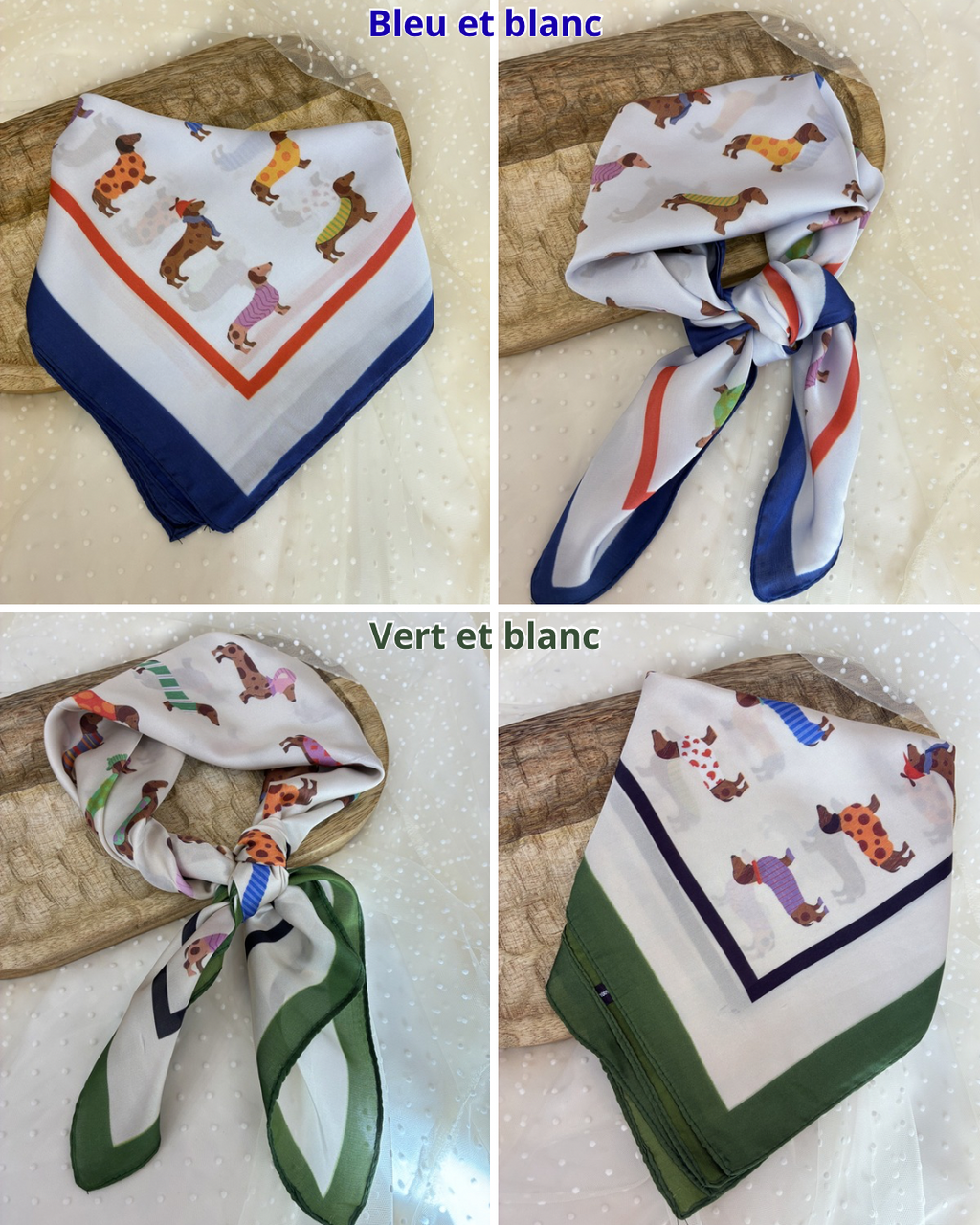 Foulard teckel